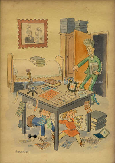  / Filatelista / Ondřej  Sekora