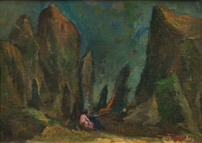  / Ve skalách / František Emler