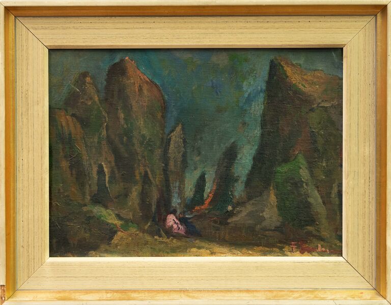 František Emler - Ve skalách