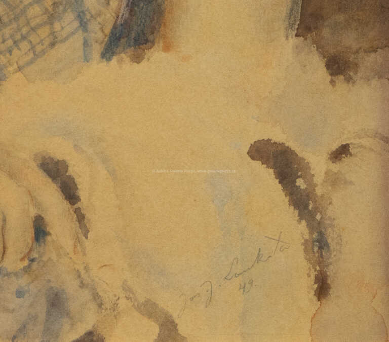  / Portrét dívky / Josef Loukota