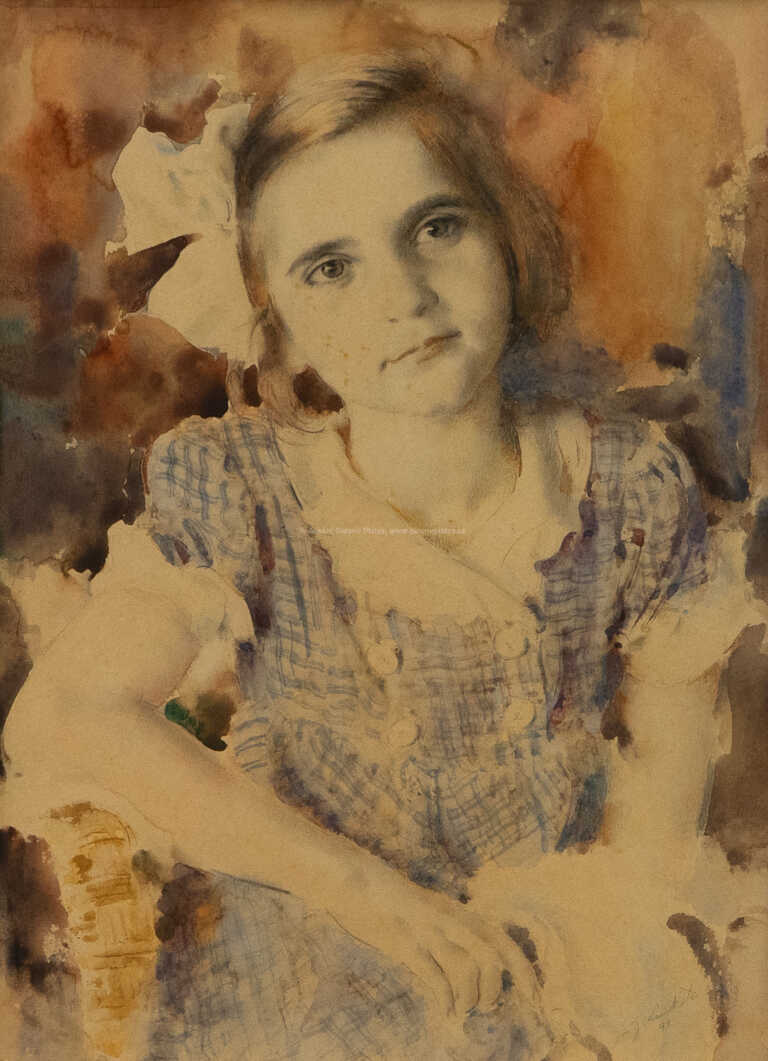  / Portrét dívky / Josef Loukota