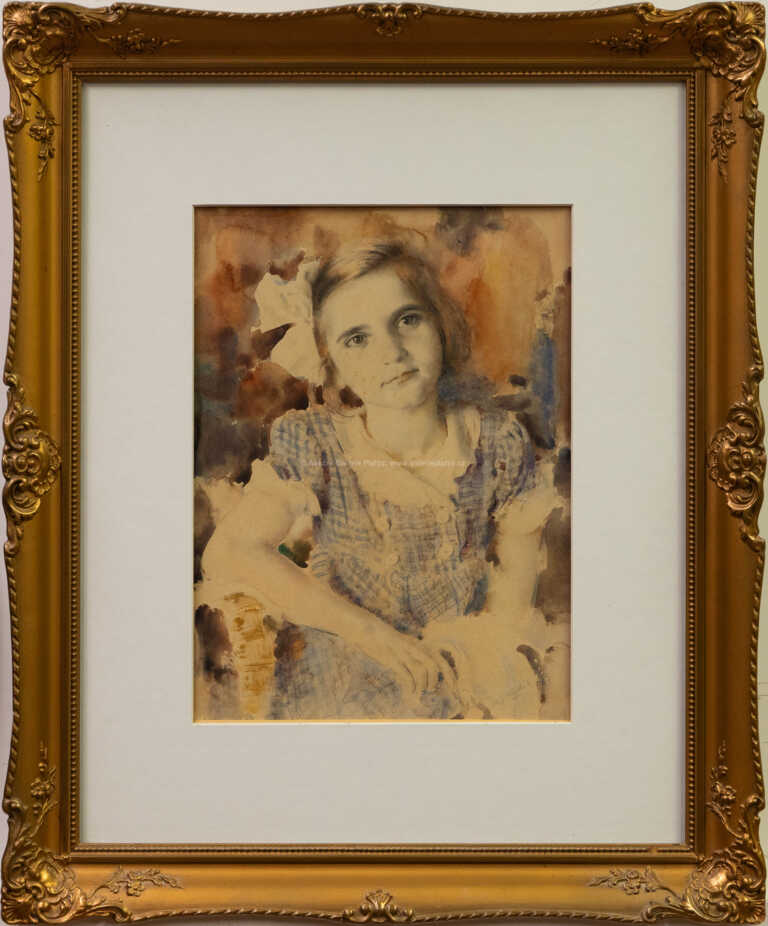 Josef Loukota - Portrét dívky