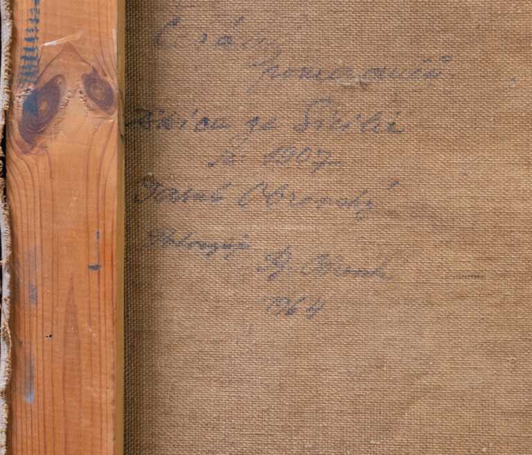  / Česání pomerančů na Sicílii - skica / Jakub Obrovský