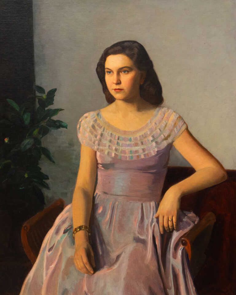  / Portrét dívky / Josef Multrus