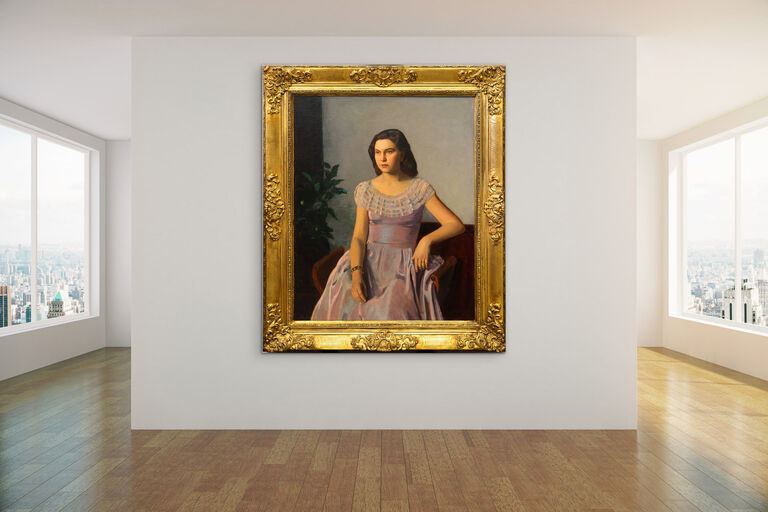  / Portrét dívky / Josef Multrus