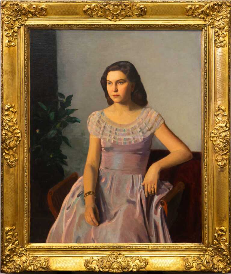 Josef Multrus - Portrét dívky