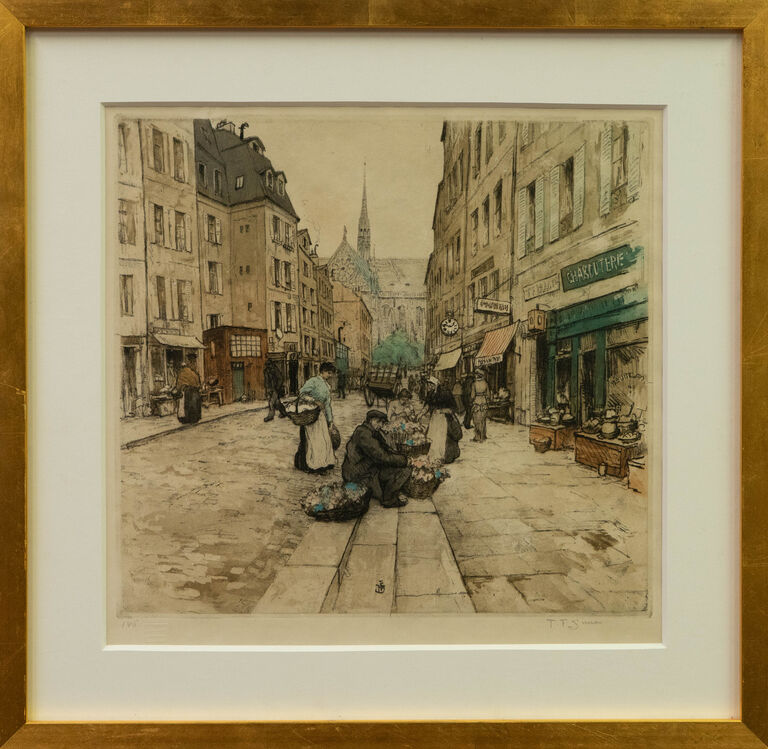 František Tavík Šimon - Pařížský prodavač květin