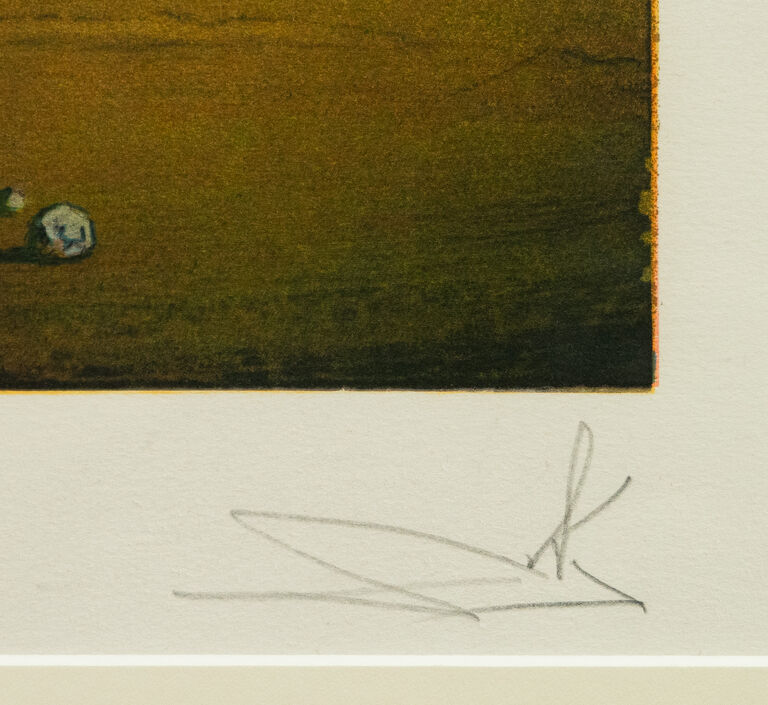  / Pokušení sv. Antonína / Salvador Dalí