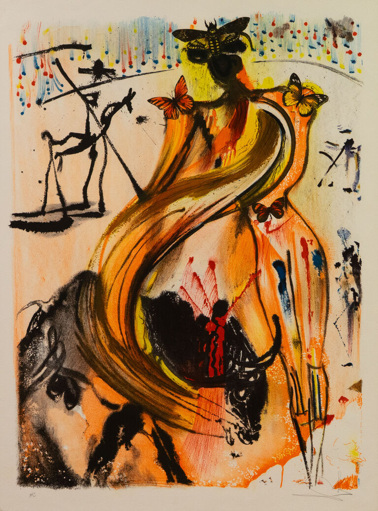  / Bullfighter (Toreador s motýly) / Salvador Dalí