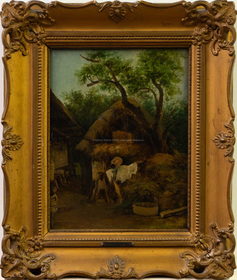 A. B. Piepenhagen - připsáno - Na dvoře