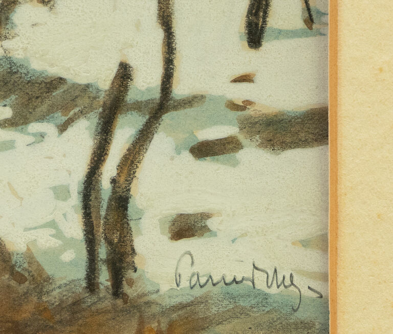  / Zimní krajina / Jaroslav Panuška