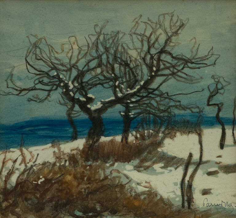  / Zimní krajina / Jaroslav Panuška