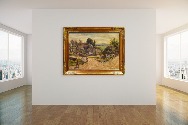  / Chodská vesnice / Václav Malý