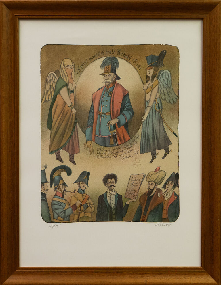 Adolf Born - Pocta maršálkovi Radeckému