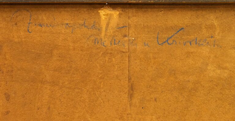  / Zimní pohled - městečko u Křivoklátu / Alois Kalvoda