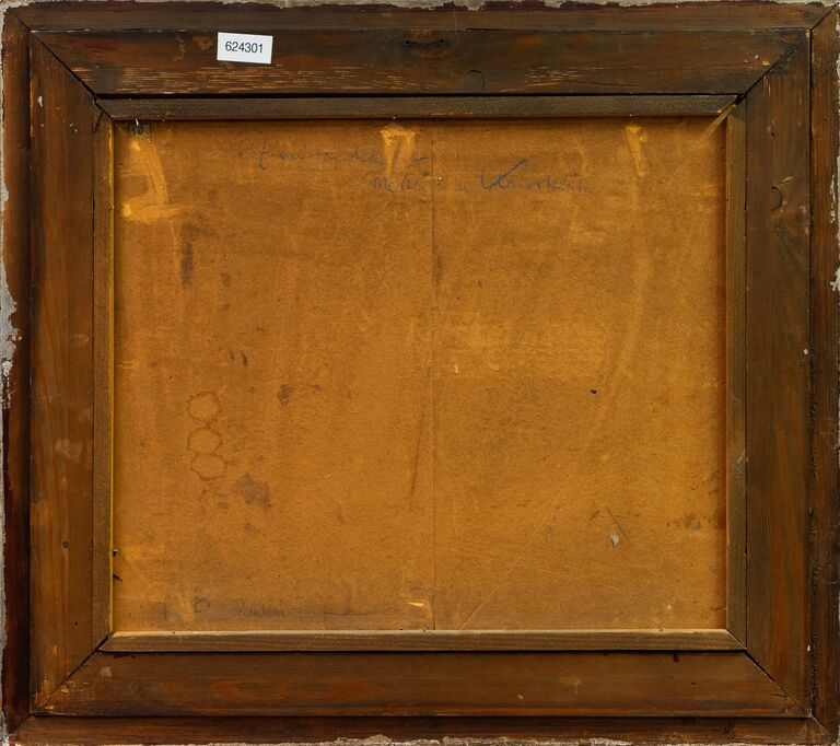  / Zimní pohled - městečko u Křivoklátu / Alois Kalvoda