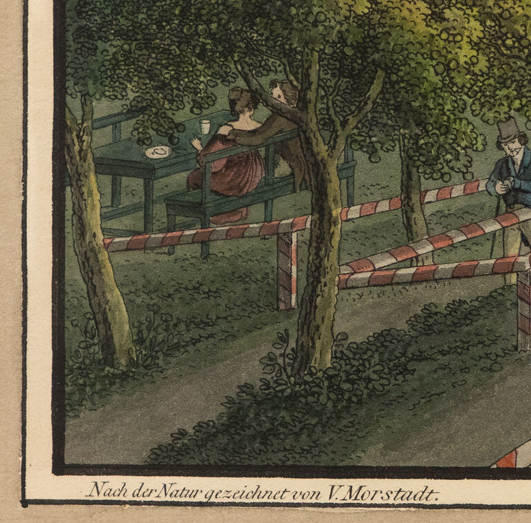  / Panorama Prahy z Nebozízku / Vincenc Morstadt