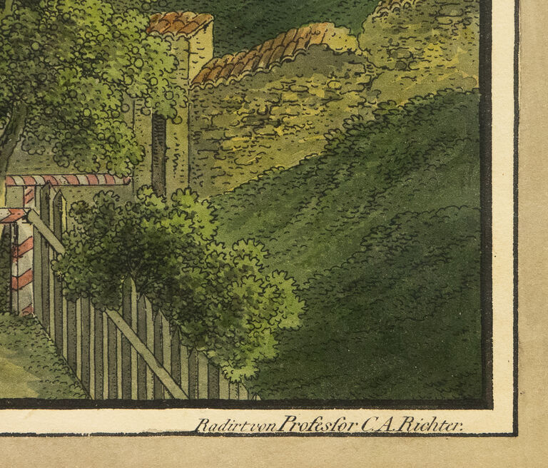  / Panorama Prahy z Nebozízku / Vincenc Morstadt