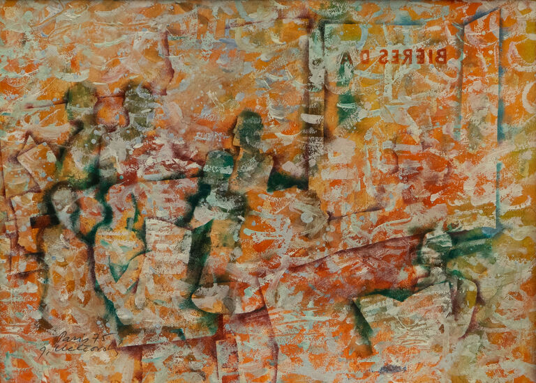  / V kavárně / Josef Velčovský