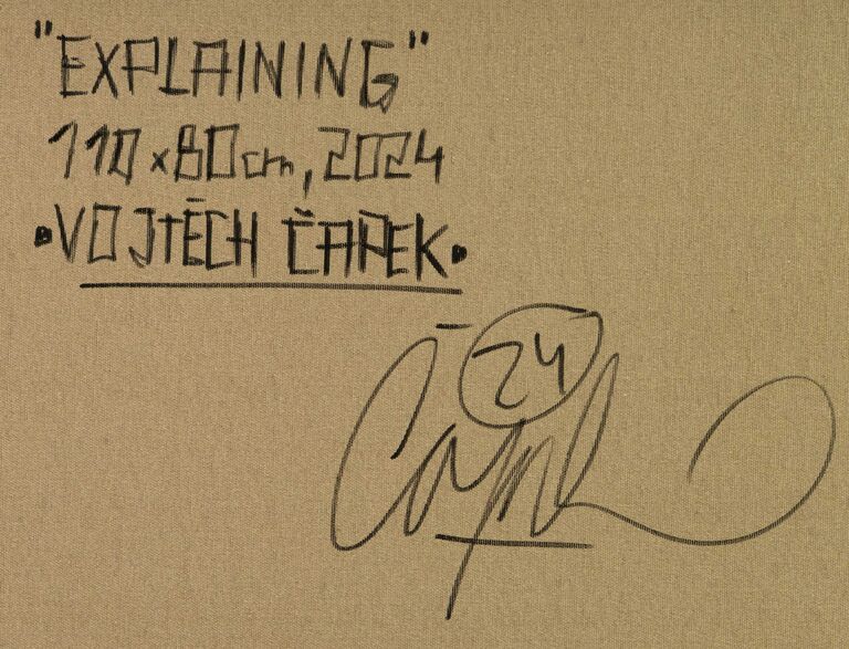  / Explaining / Vojtěch Čapek