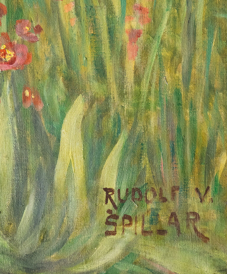  / Pod jabloní / Rudolf Vojtěch Špillar