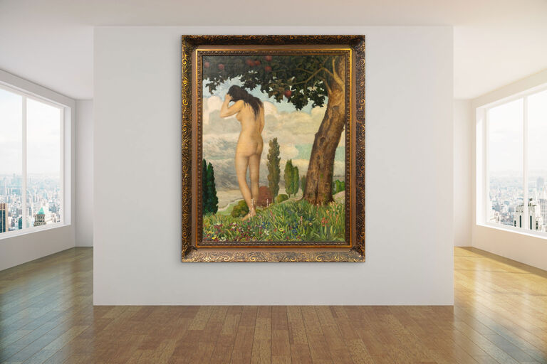  / Pod jabloní / Rudolf Vojtěch Špillar