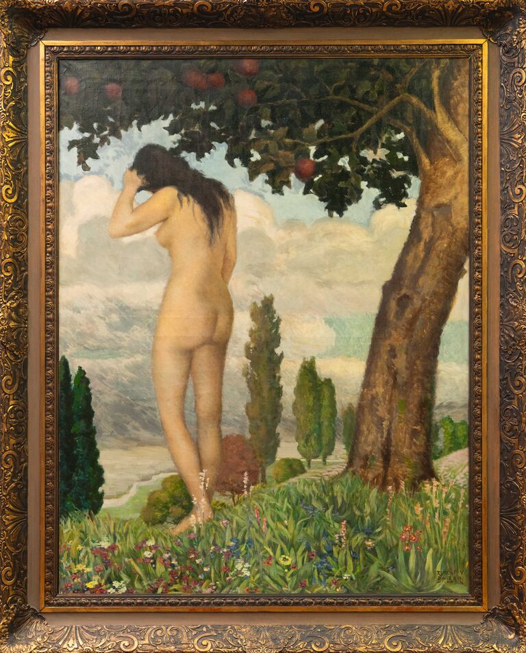 Rudolf Vojtěch Špillar - Pod jabloní