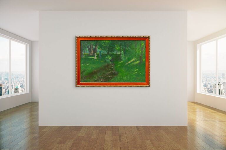  / Park v Čimelicích / Josef Jelínek