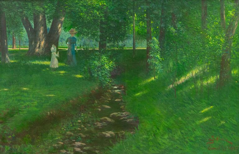  / Park v Čimelicích / Josef Jelínek