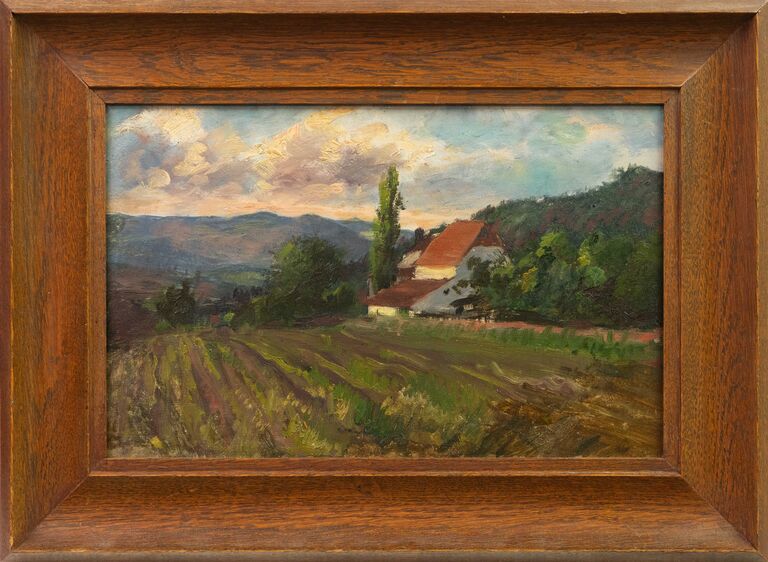 Bohuslav Dvořák - Stavení pod lesem