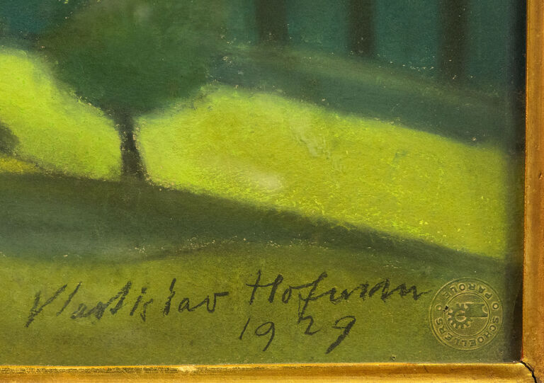  / Pohled na kostelík / Vlastislav Hofman