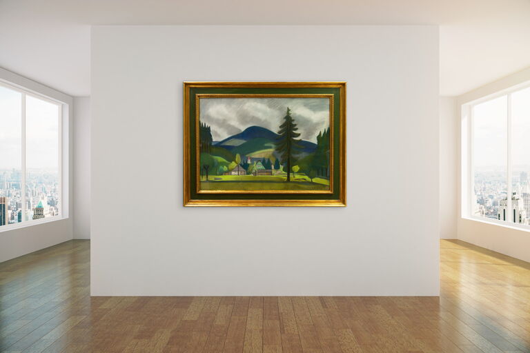  / Pohled na kostelík / Vlastislav Hofman