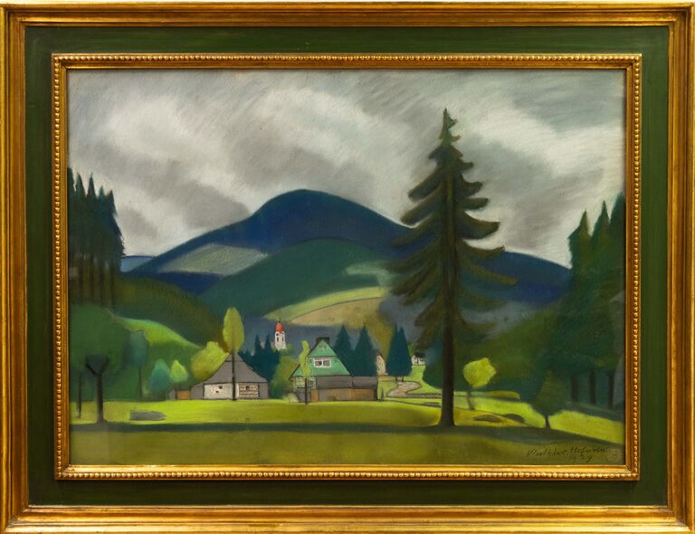 Vlastislav Hofman - Pohled na kostelík