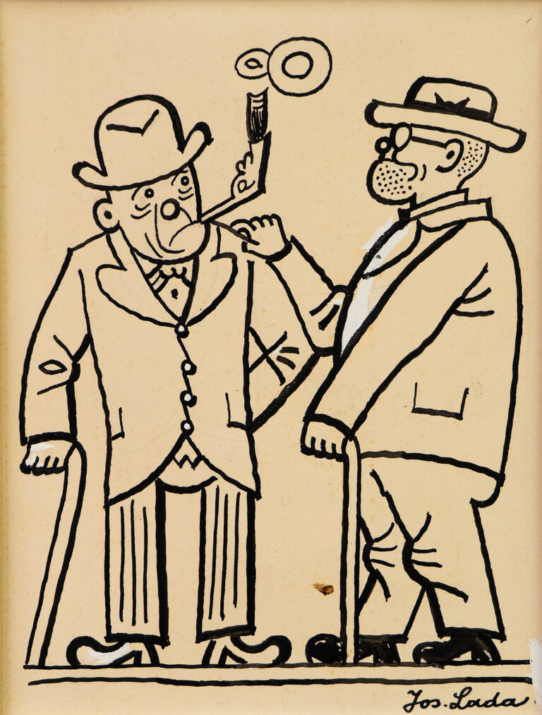  / Sousedé / Josef Lada