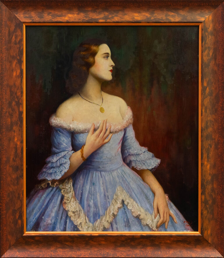 Jaroslav Veris (Zamazal) - Dáma v modré róbě