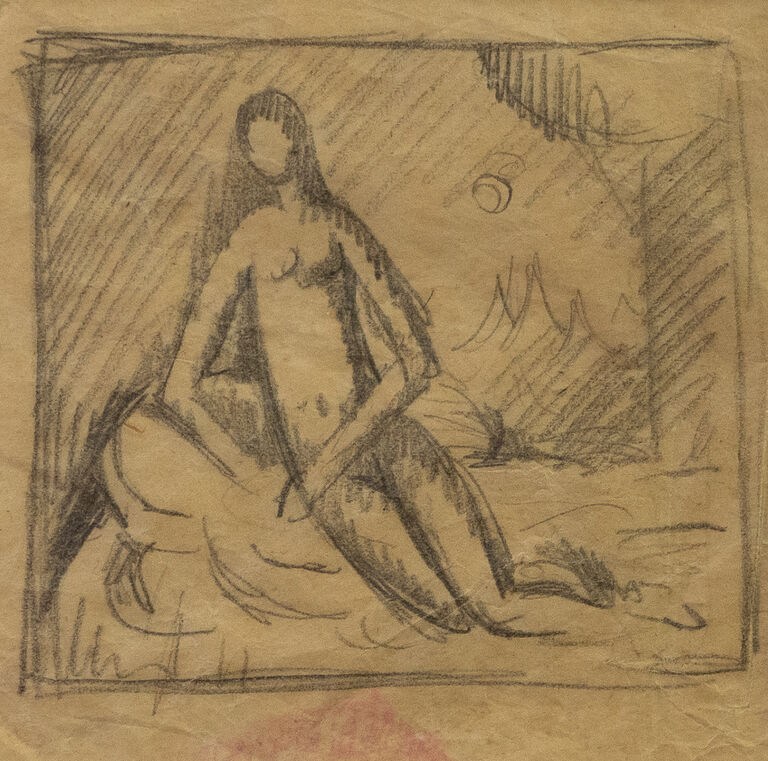  / Kleopatra - skica / Jan  Zrzavý