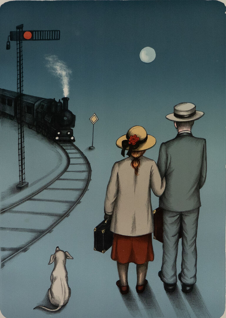  / Čekání na vlak / Iva Hüttnerová