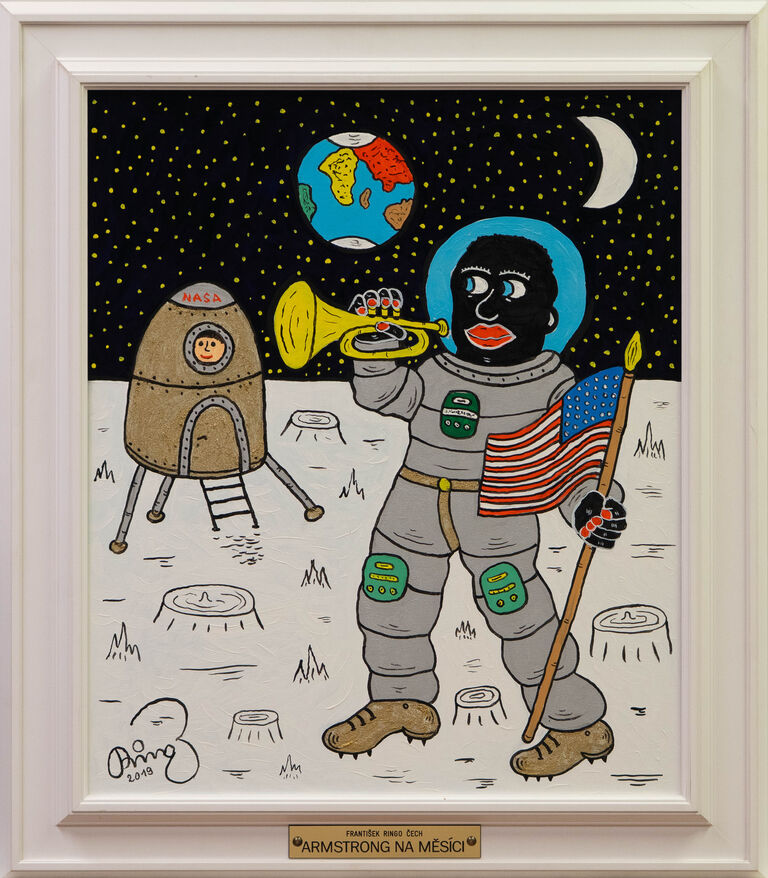 František Ringo Čech - Armstrong na měsíci