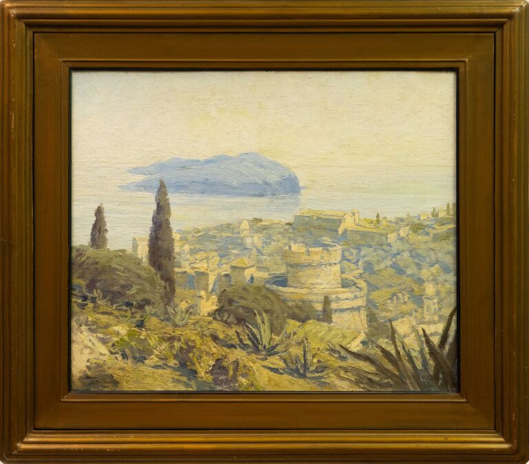 Josef Písecký (Liška) - Dubrovník z ostrova Lokrum