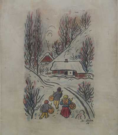  / Koledníci / Josef Lada