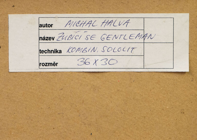  / Zubící se gentleman / Michal Halva