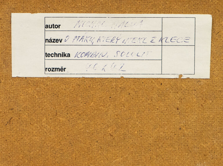  / O ptáku, který utekl z klece / Michal Halva