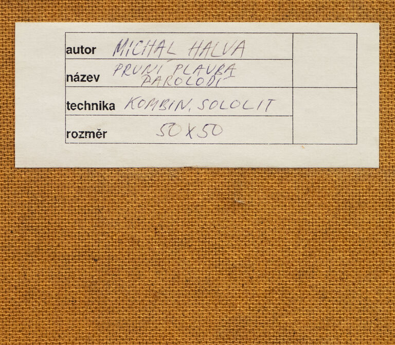  / První plavba parolodí / Michal Halva