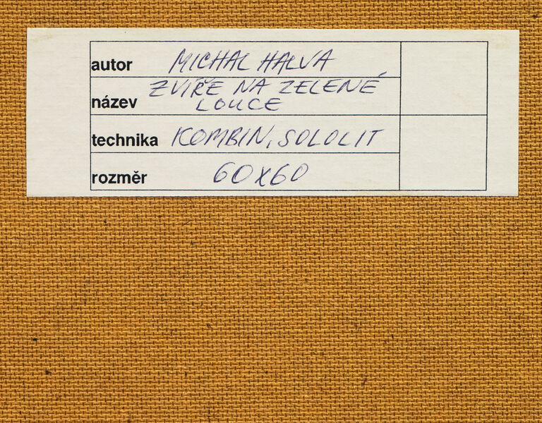  / Zvíře na zelené louce / Michal Halva