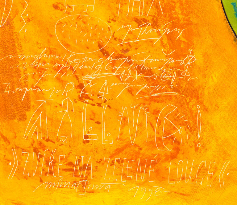  / Zvíře na zelené louce / Michal Halva