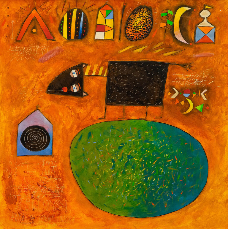  / Zvíře na zelené louce / Michal Halva