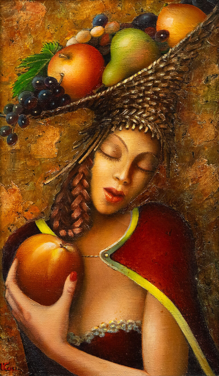  / Dívka s ovocem / Vladimir Kasim