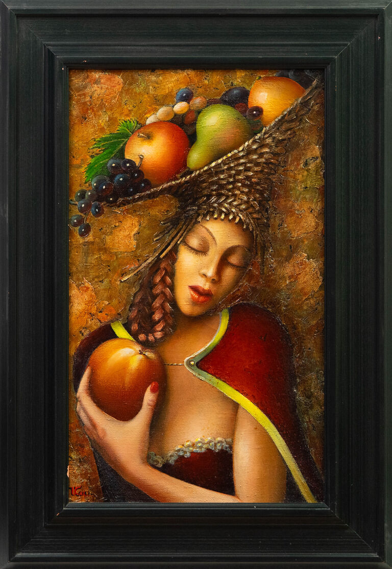 Vladimir Kasim - Dívka s ovocem
