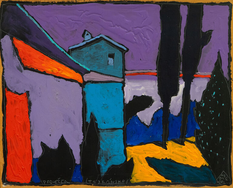  / Podvečer (Toskánsko) / Boris Jirků