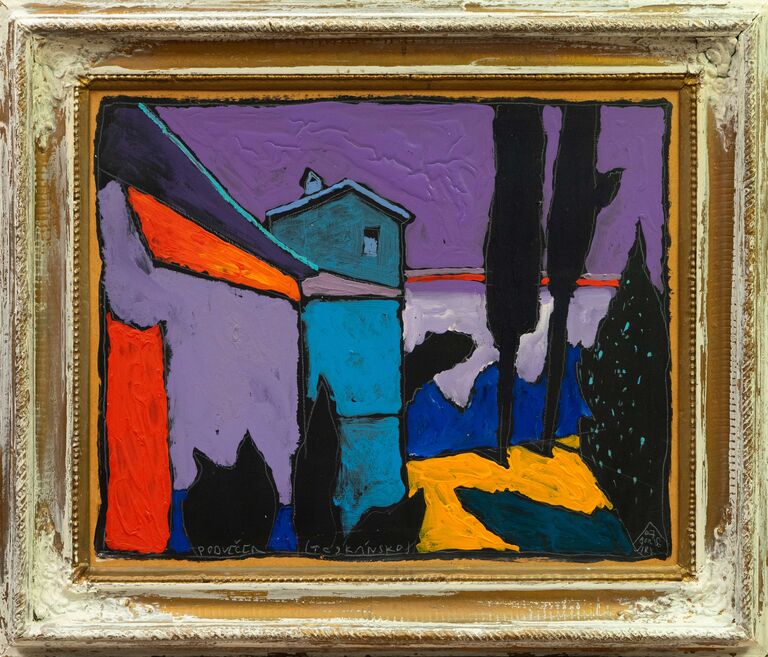 Boris Jirků - Podvečer (Toskánsko)